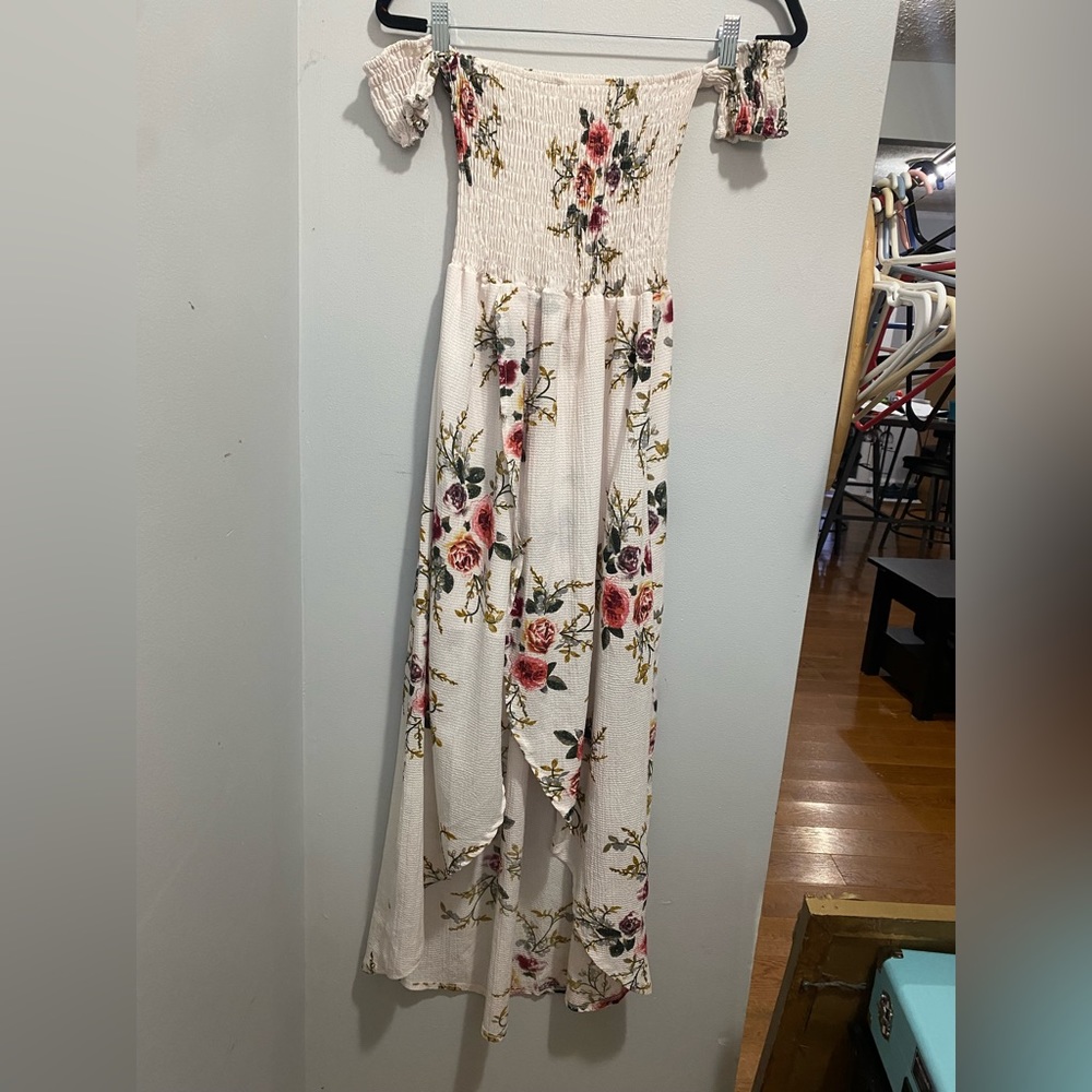 Off the shoulder maxi